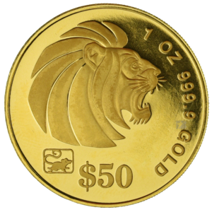 singapore-gold-lion-coin-1oz-1996-obverse